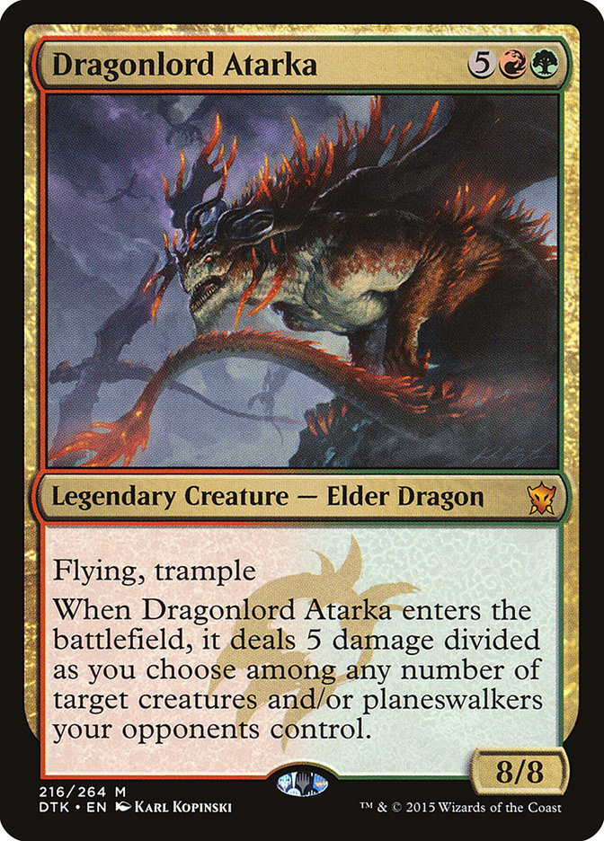 Dragonlord Atarka [Dragons of Tarkir] | Game Grid - Logan
