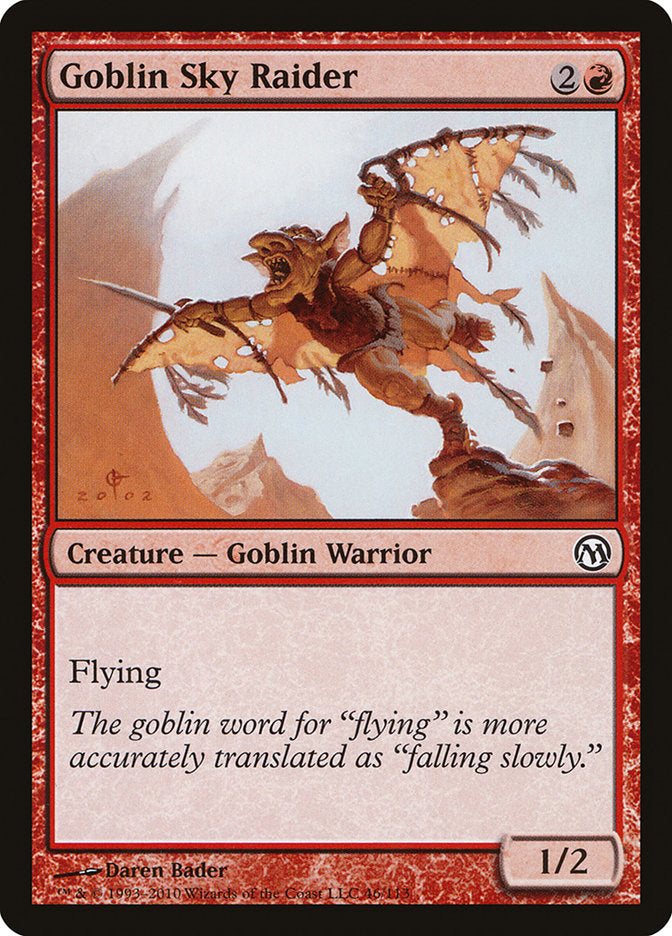 Goblin Sky Raider [Duels of the Planeswalkers] | Game Grid - Logan