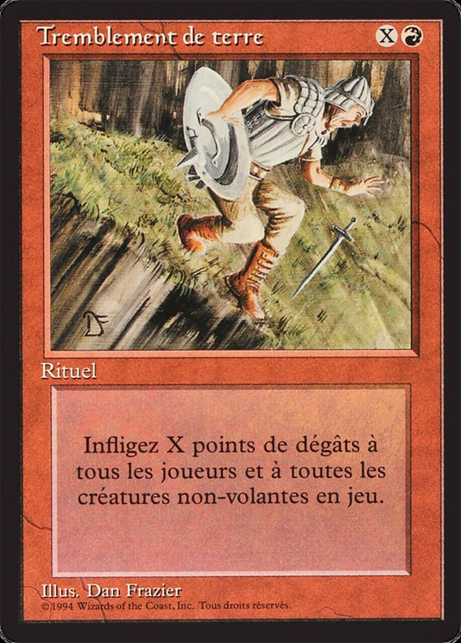 Earthquake [Foreign Black Border] | Game Grid - Logan