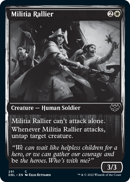 Militia Rallier [Innistrad: Double Feature] | Game Grid - Logan