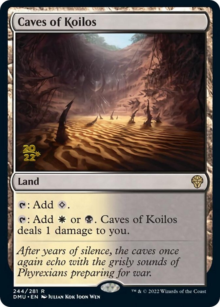 Caves of Koilos [Dominaria United Prerelease Promos] | Game Grid - Logan