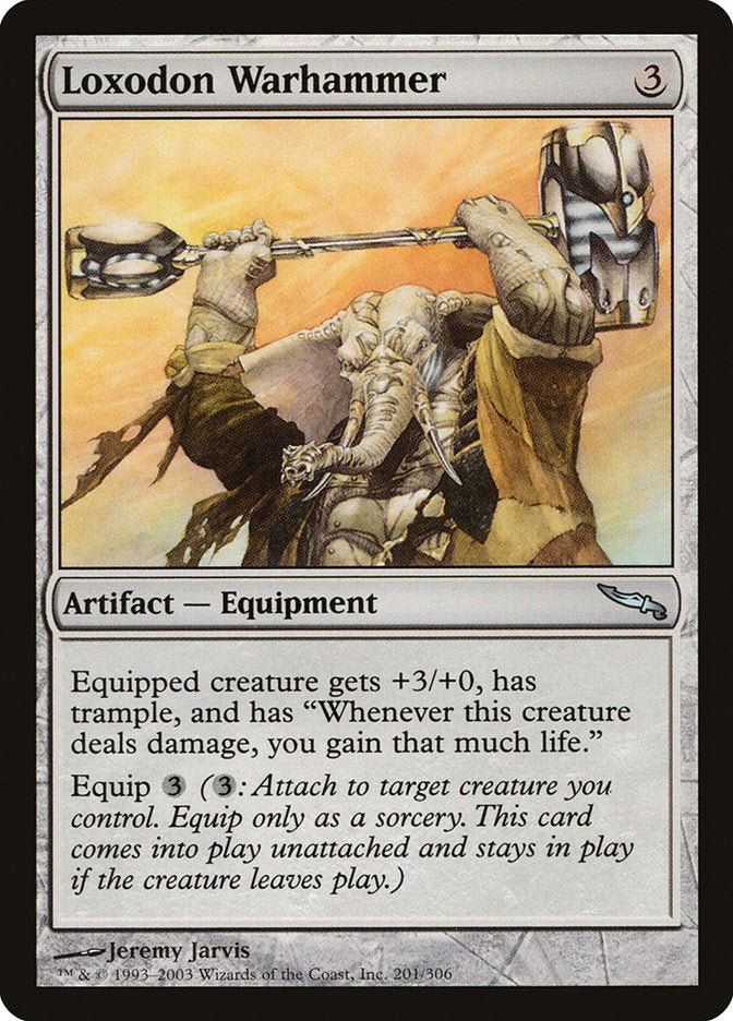 Loxodon Warhammer [Mirrodin] | Game Grid - Logan