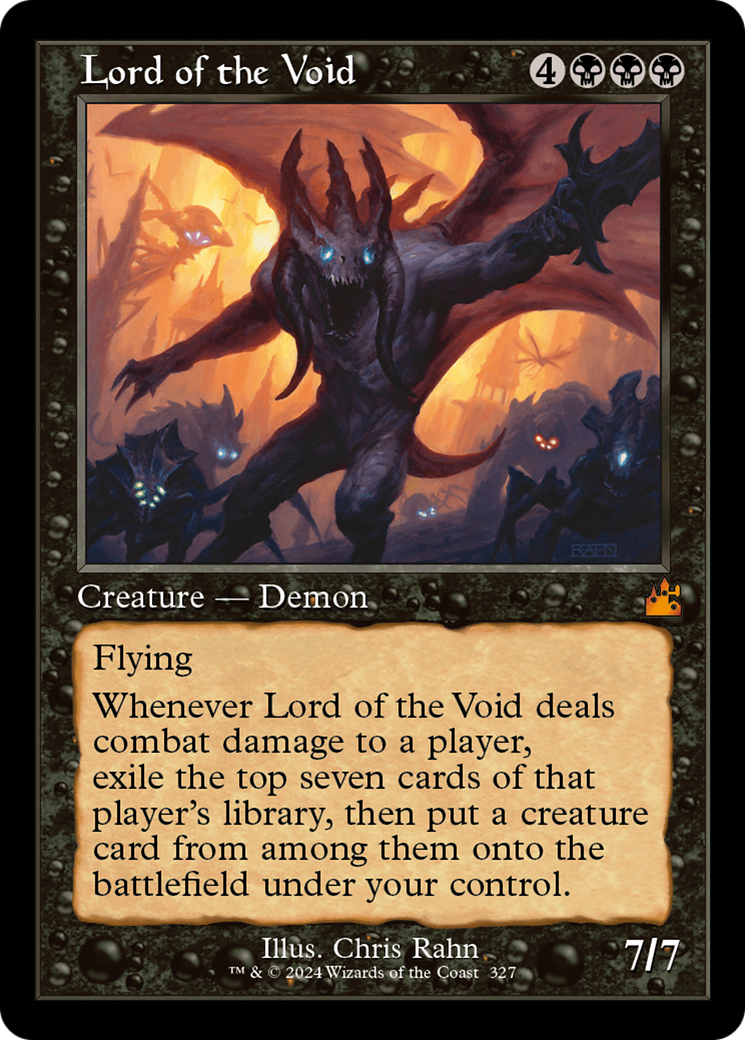 Lord of the Void (Retro Frame) [Ravnica Remastered] | Game Grid - Logan