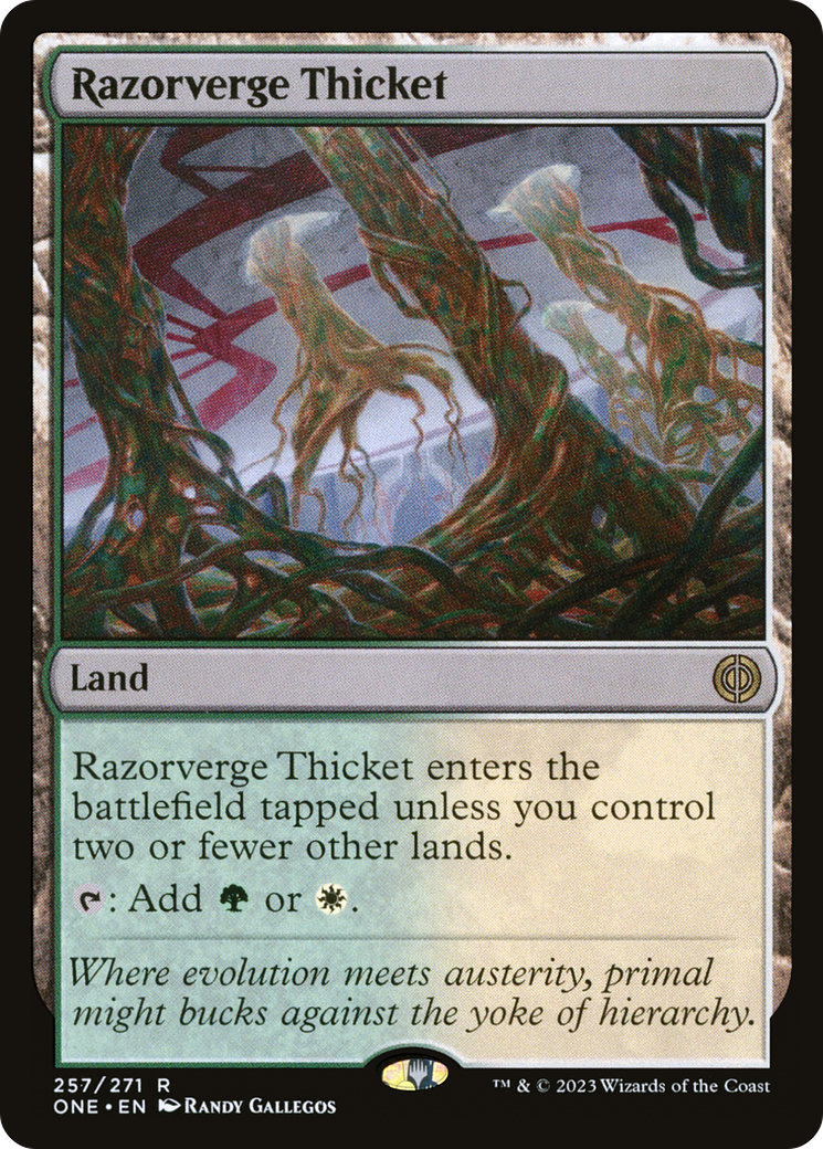 Razorverge Thicket [Phyrexia: All Will Be One] | Game Grid - Logan