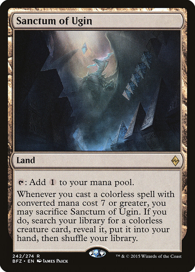 Sanctum of Ugin [Battle for Zendikar] | Game Grid - Logan