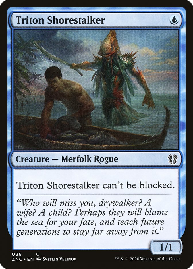 Triton Shorestalker [Zendikar Rising Commander] | Game Grid - Logan