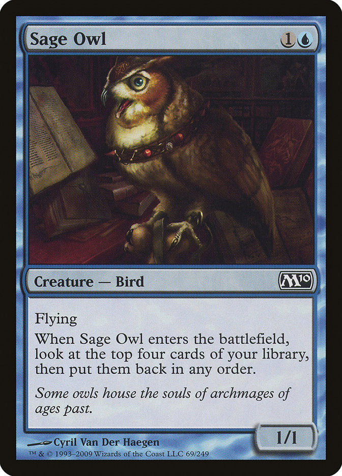 Sage Owl [Magic 2010] | Game Grid - Logan