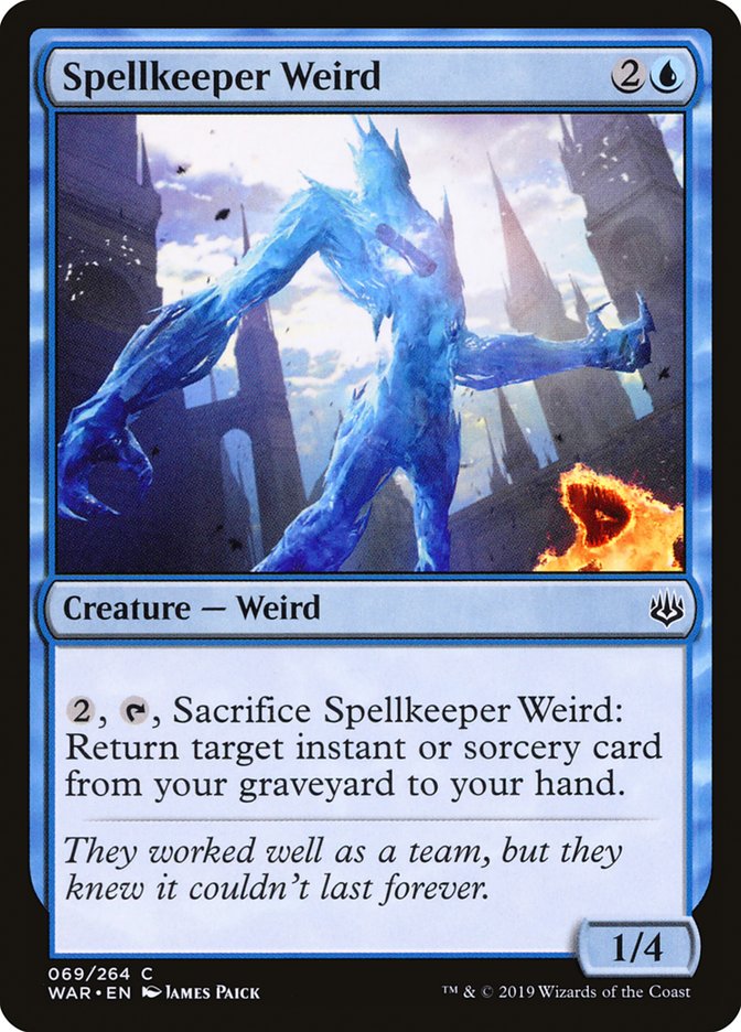 Spellkeeper Weird [War of the Spark] | Game Grid - Logan