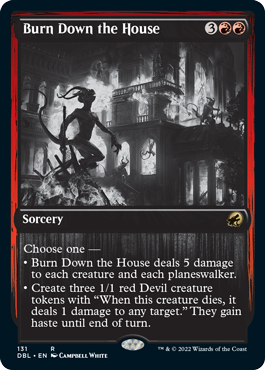 Burn Down the House [Innistrad: Double Feature] | Game Grid - Logan