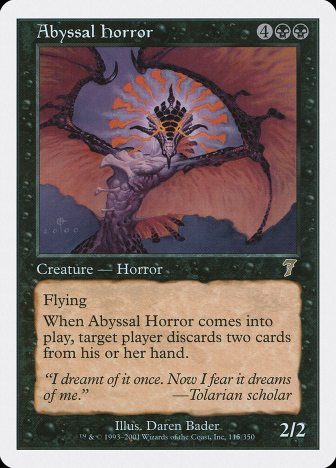 Abyssal Horror [Seventh Edition] | Game Grid - Logan