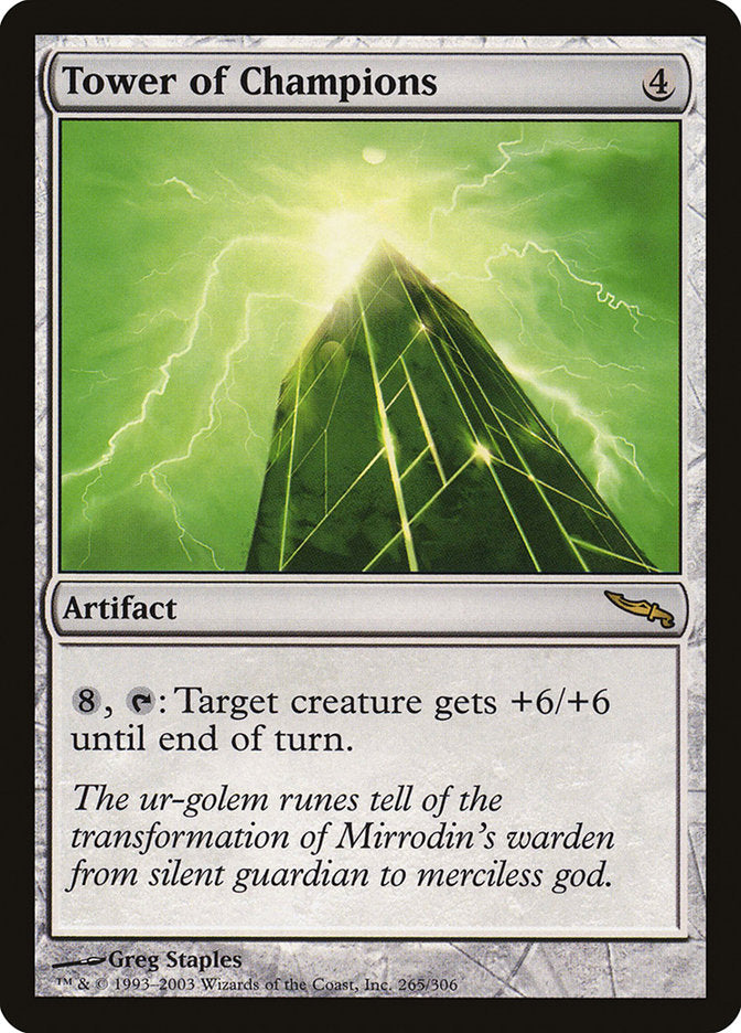 Tower of Champions [Mirrodin] | Game Grid - Logan