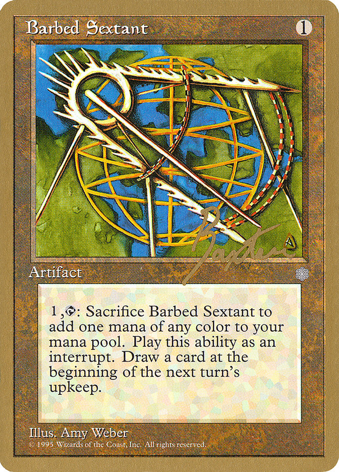 Barbed Sextant (George Baxter) [Pro Tour Collector Set] | Game Grid - Logan