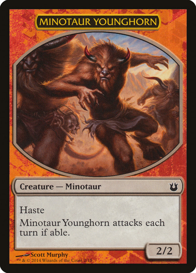 Minotaur Younghorn [Born of the Gods Battle the Horde] | Game Grid - Logan