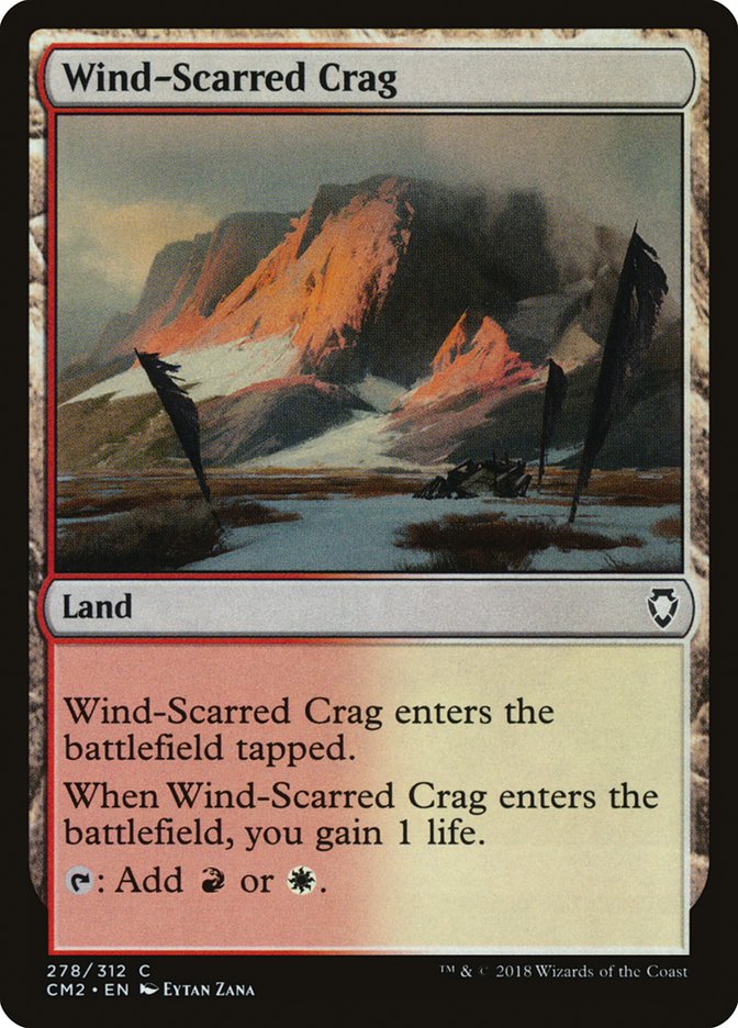 Wind-Scarred Crag [Commander Anthology Volume II] | Game Grid - Logan