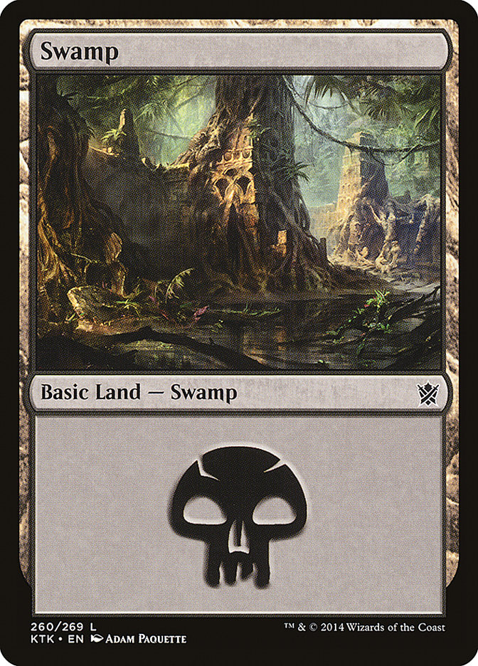 Swamp (260) [Khans of Tarkir] | Game Grid - Logan