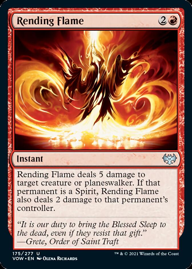 Rending Flame [Innistrad: Crimson Vow] | Game Grid - Logan