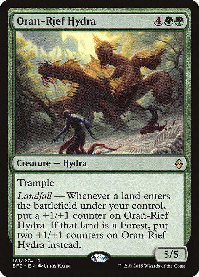Oran-Rief Hydra [Battle for Zendikar] | Game Grid - Logan