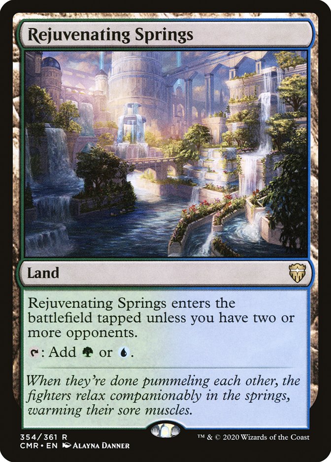 Rejuvenating Springs [Commander Legends] | Game Grid - Logan