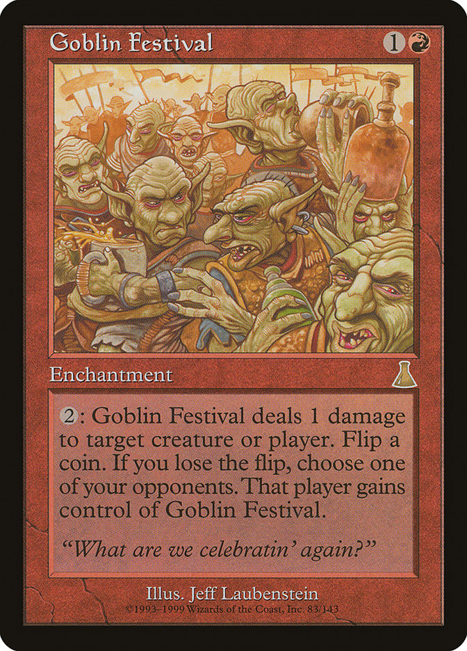 Goblin Festival [Urza's Destiny] | Game Grid - Logan