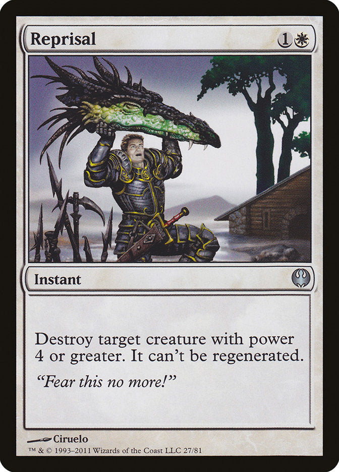 Reprisal [Duel Decks: Knights vs. Dragons] | Game Grid - Logan