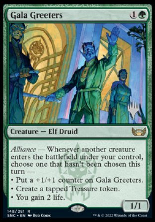 Gala Greeters (Promo Pack) [Streets of New Capenna Promos] | Game Grid - Logan