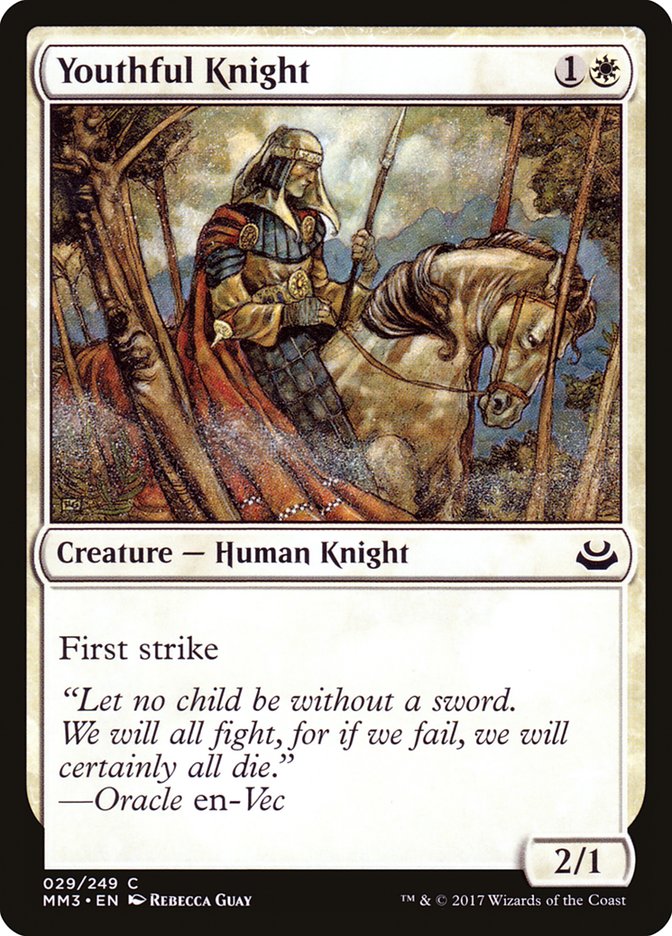 Youthful Knight [Modern Masters 2017] | Game Grid - Logan