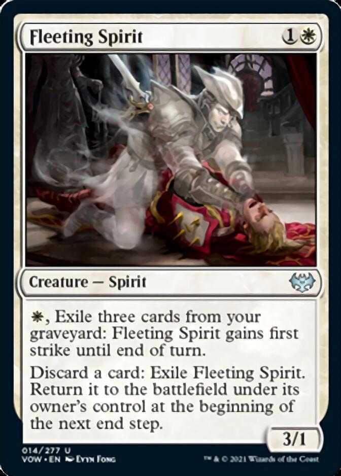 Fleeting Spirit [Innistrad: Crimson Vow] | Game Grid - Logan