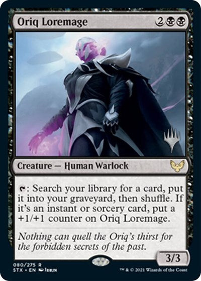 Oriq Loremage (Promo Pack) [Strixhaven: School of Mages Promos] | Game Grid - Logan