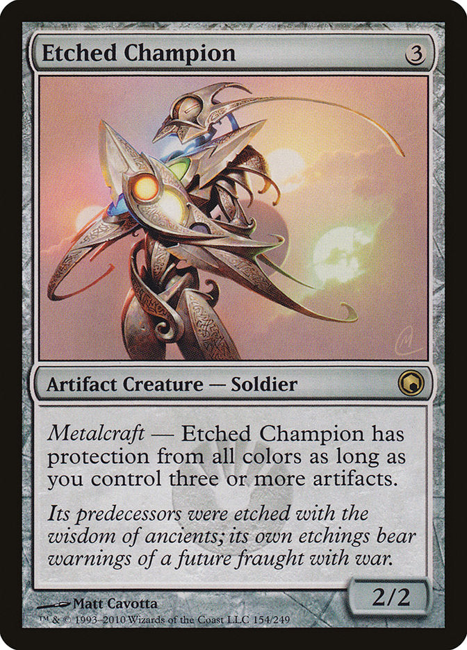 Etched Champion [Scars of Mirrodin] | Game Grid - Logan