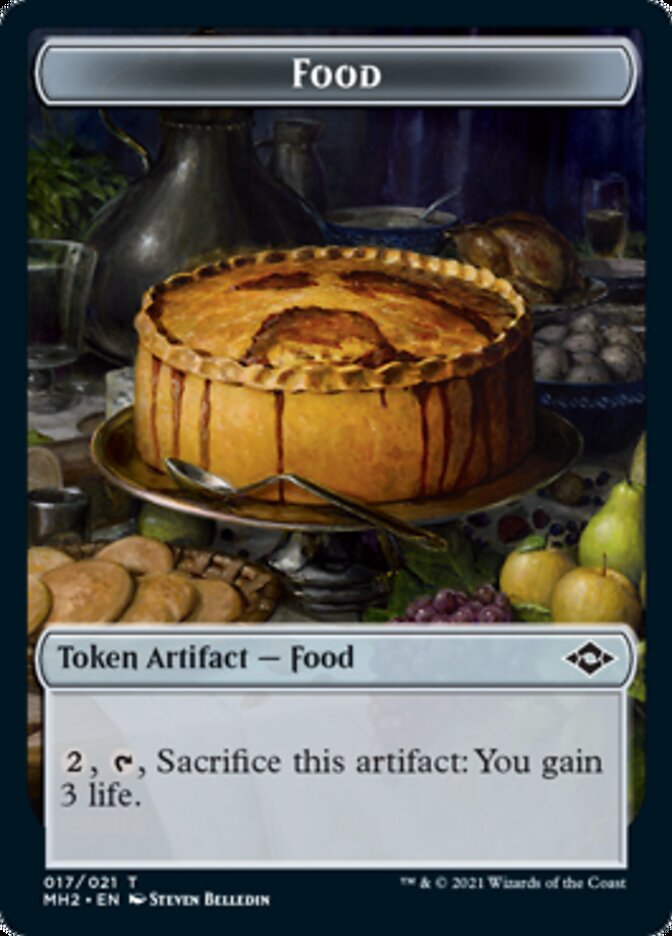 Food Token (17) [Modern Horizons 2 Tokens] | Game Grid - Logan