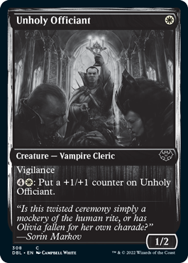 Unholy Officiant [Innistrad: Double Feature] | Game Grid - Logan