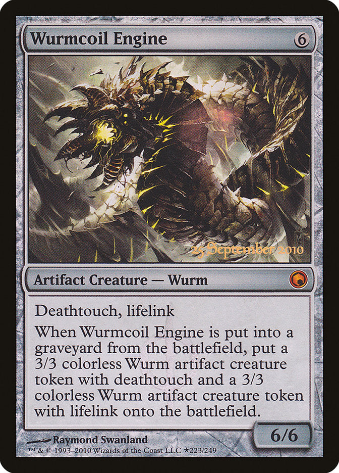 Wurmcoil Engine [Scars of Mirrodin Prerelease Promos] | Game Grid - Logan