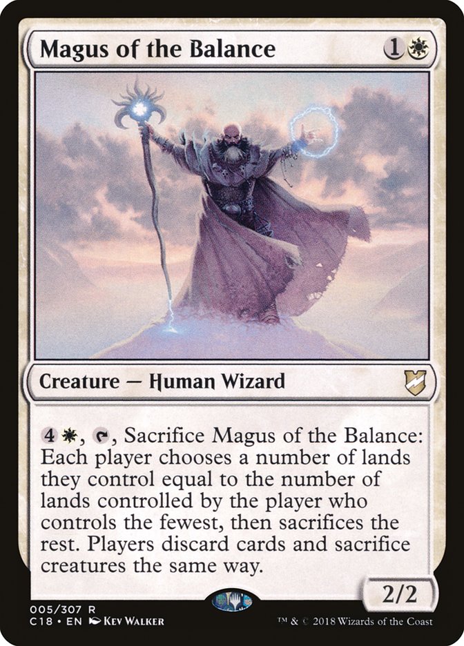 Magus of the Balance [Commander 2018] | Game Grid - Logan