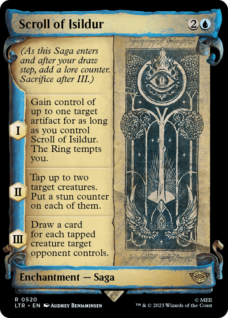 Scroll of Isildur [The Lord of the Rings: Tales of Middle-Earth Showcase Scrolls] | Game Grid - Logan