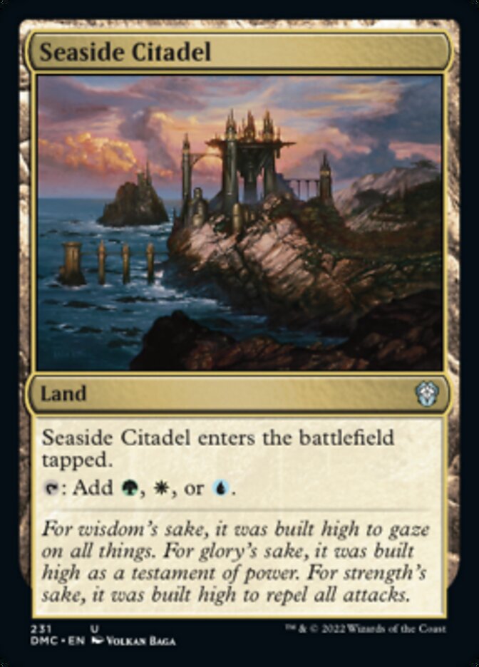 Seaside Citadel [Dominaria United Commander] | Game Grid - Logan