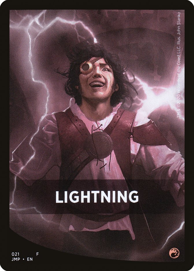 Lightning Theme Card [Jumpstart Front Cards] | Game Grid - Logan