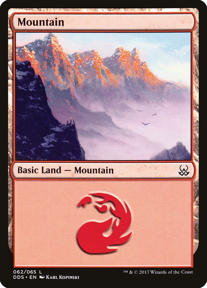 Mountain (62) [Duel Decks: Mind vs. Might] | Game Grid - Logan