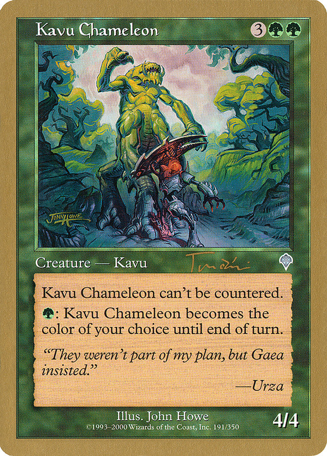 Kavu Chameleon (Jan Tomcani) [World Championship Decks 2001] | Game Grid - Logan