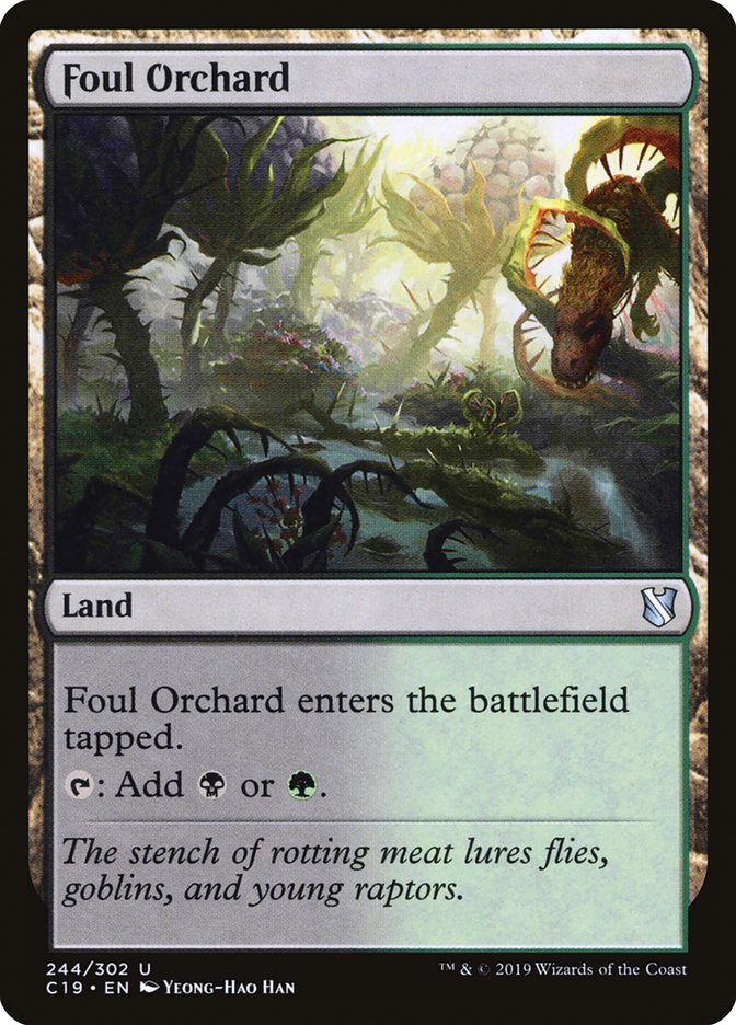 Foul Orchard [Commander 2019] | Game Grid - Logan