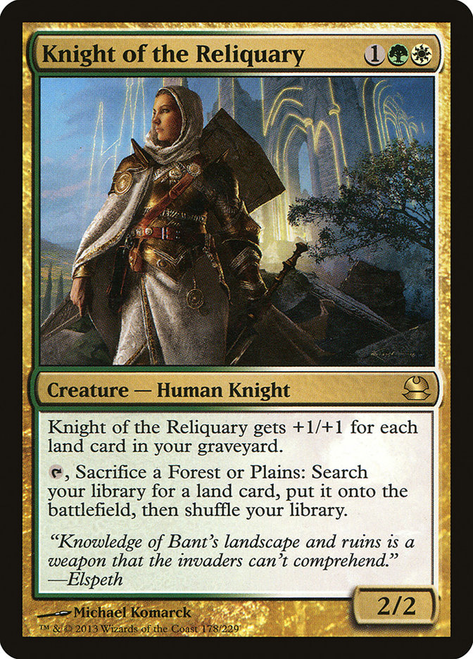 Knight of the Reliquary [Modern Masters] | Game Grid - Logan