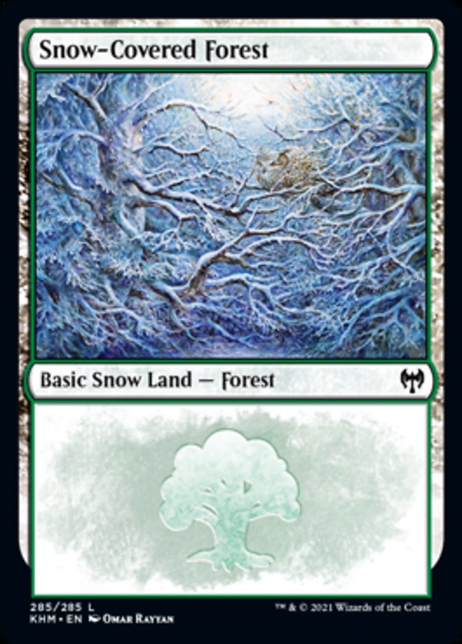 Snow-Covered Forest (285) [Kaldheim] | Game Grid - Logan