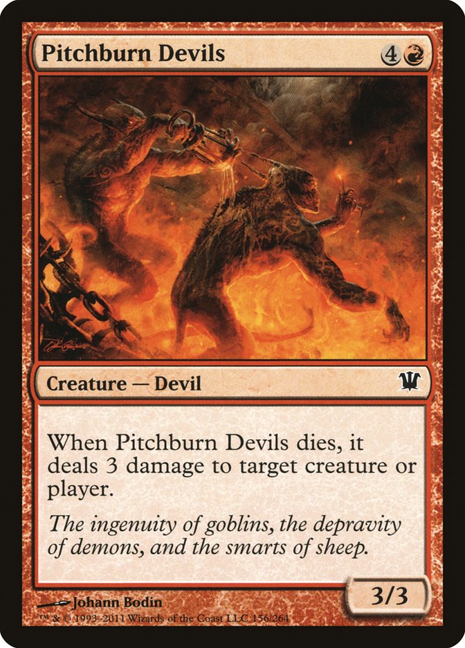 Pitchburn Devils [Innistrad] | Game Grid - Logan