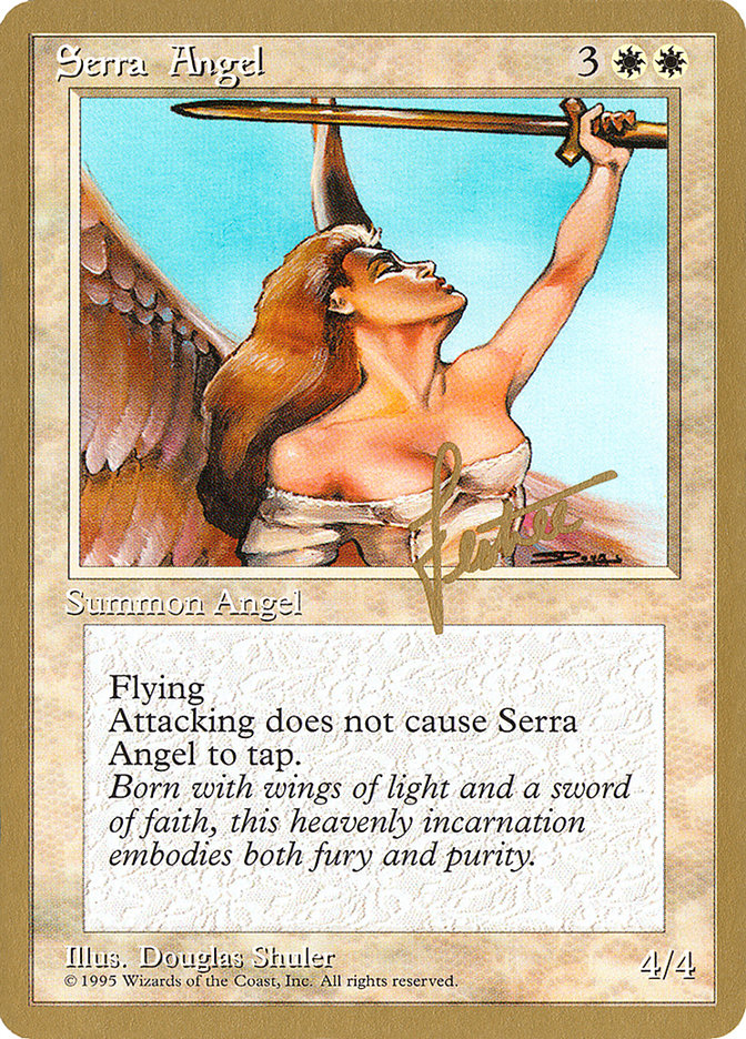 Serra Angel (Bertrand Lestree) [Pro Tour Collector Set] | Game Grid - Logan