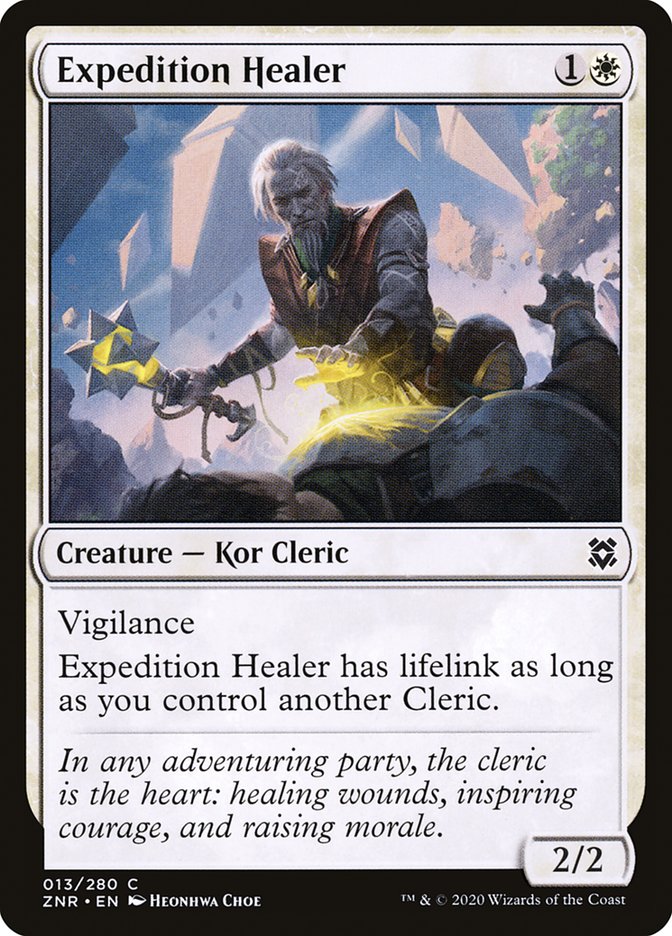 Expedition Healer [Zendikar Rising] | Game Grid - Logan