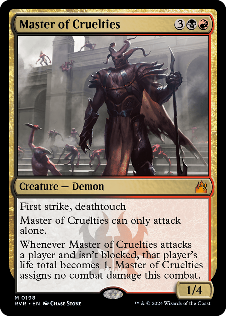 Master of Cruelties [Ravnica Remastered] | Game Grid - Logan