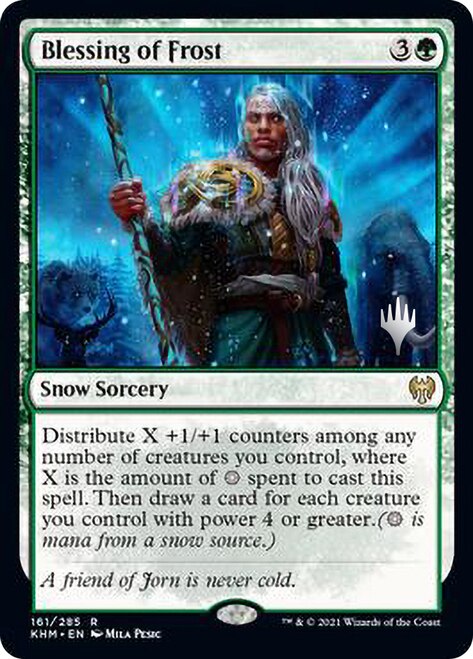 Blessing of Frost (Promo Pack) [Kaldheim Promos] | Game Grid - Logan