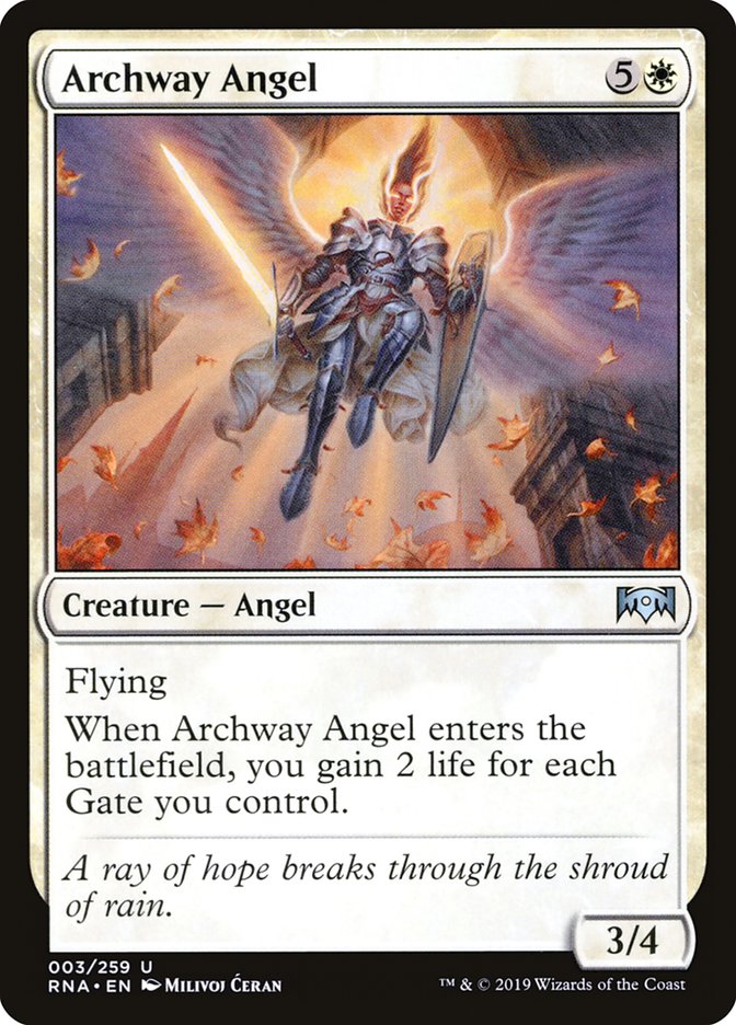 Archway Angel [Ravnica Allegiance] | Game Grid - Logan