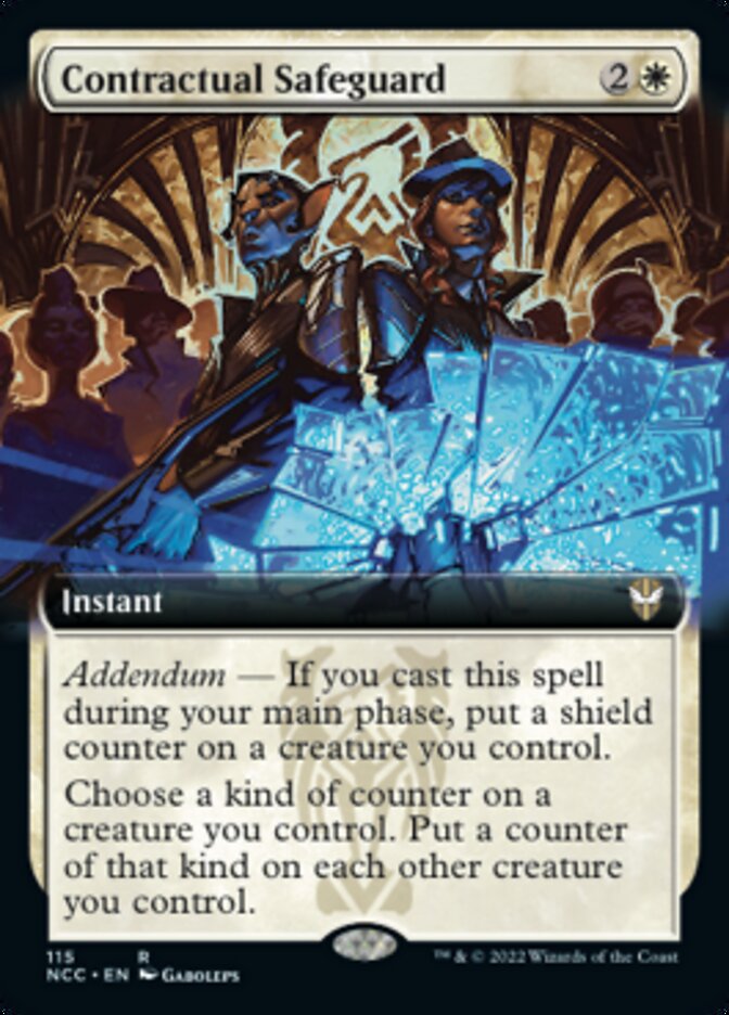 Contractual Safeguard (Extended Art) [Streets of New Capenna Commander] | Game Grid - Logan