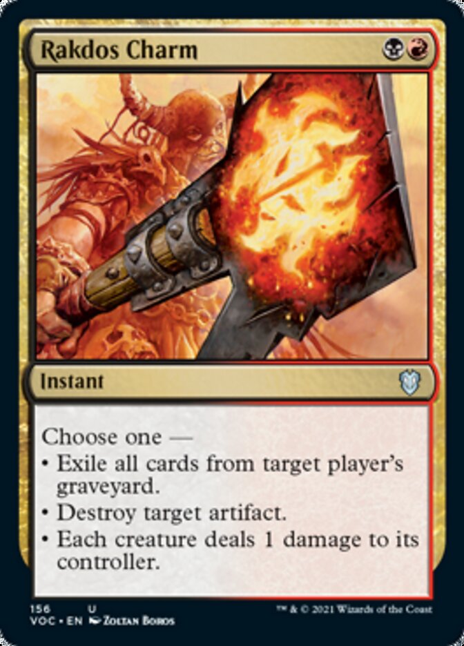 Rakdos Charm [Innistrad: Crimson Vow Commander] | Game Grid - Logan