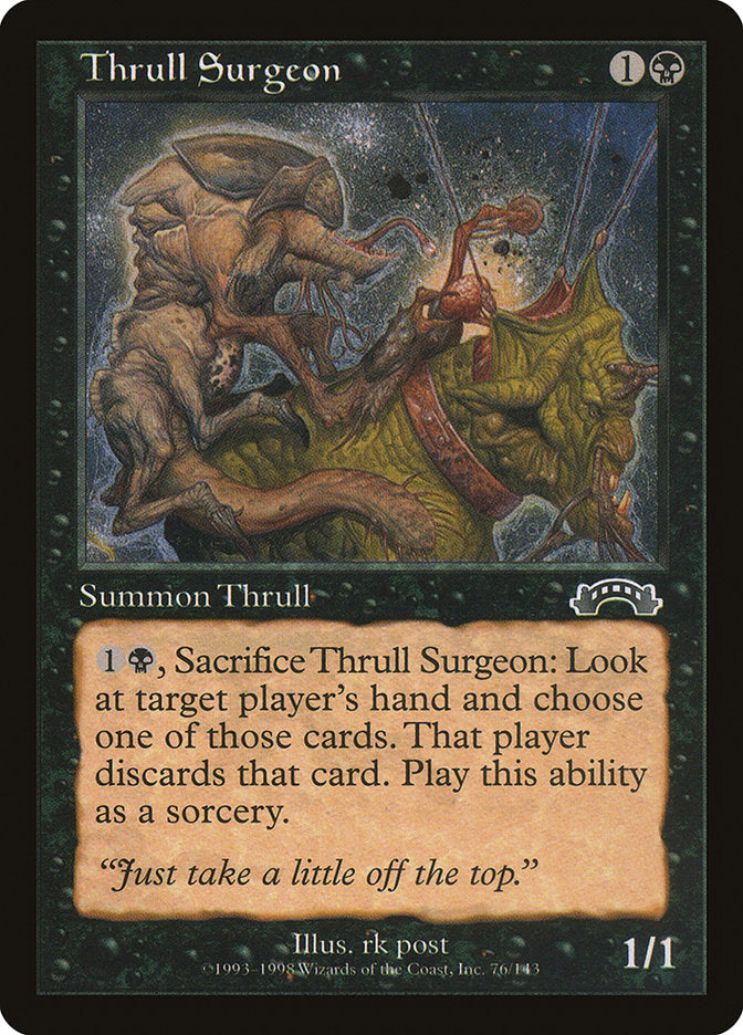 Thrull Surgeon [Exodus] | Game Grid - Logan